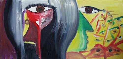 Oil on Canvas – Abstract